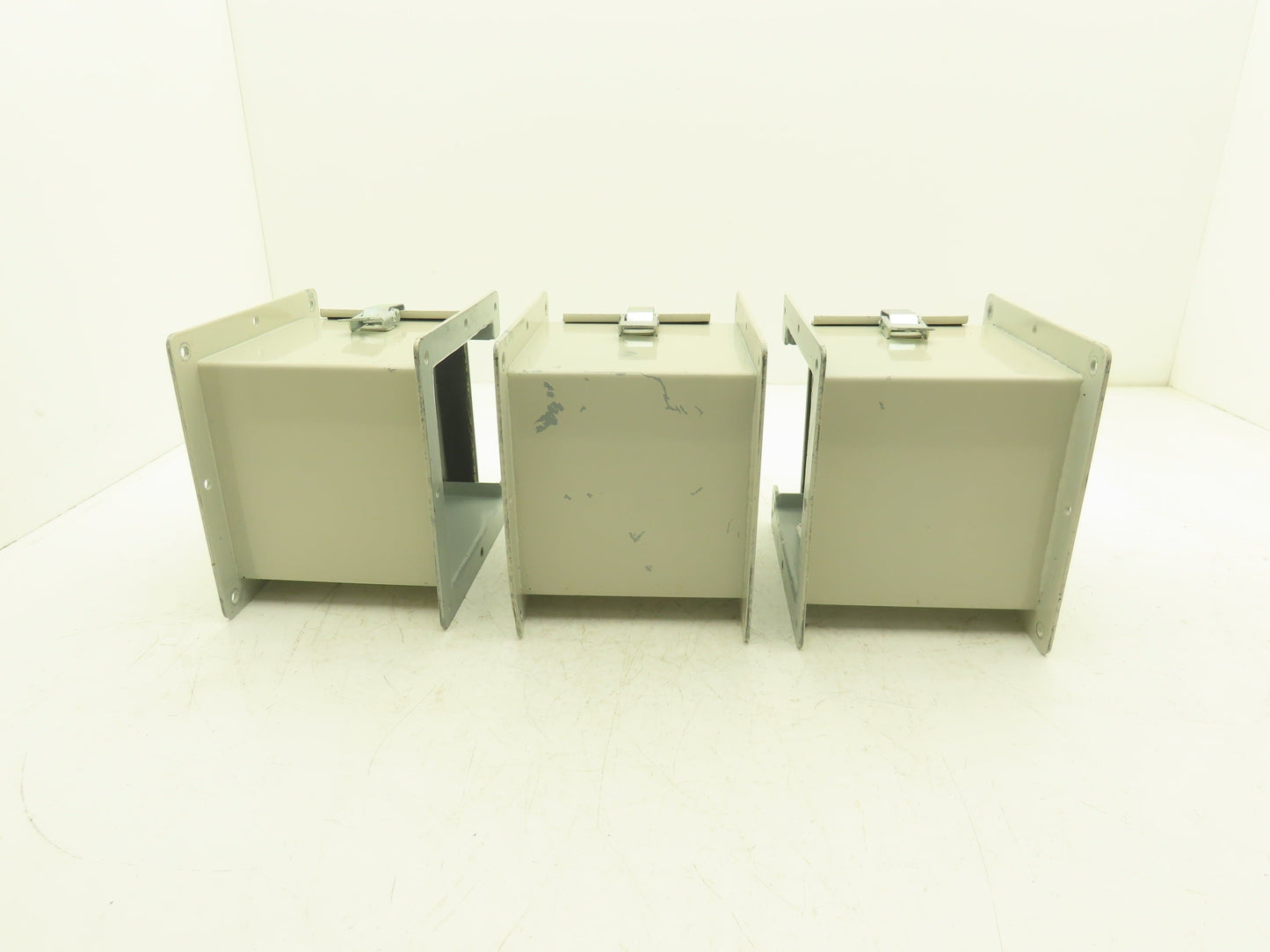 Hoffman F66L06 6"x6" Wireway Straight 6" Section Lay-in NEMA 12 Lot of 3