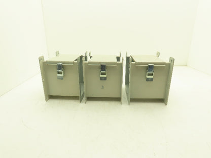 Hoffman F66L06 6"x6" Wireway Straight 6" Section Lay-in NEMA 12 Lot of 3