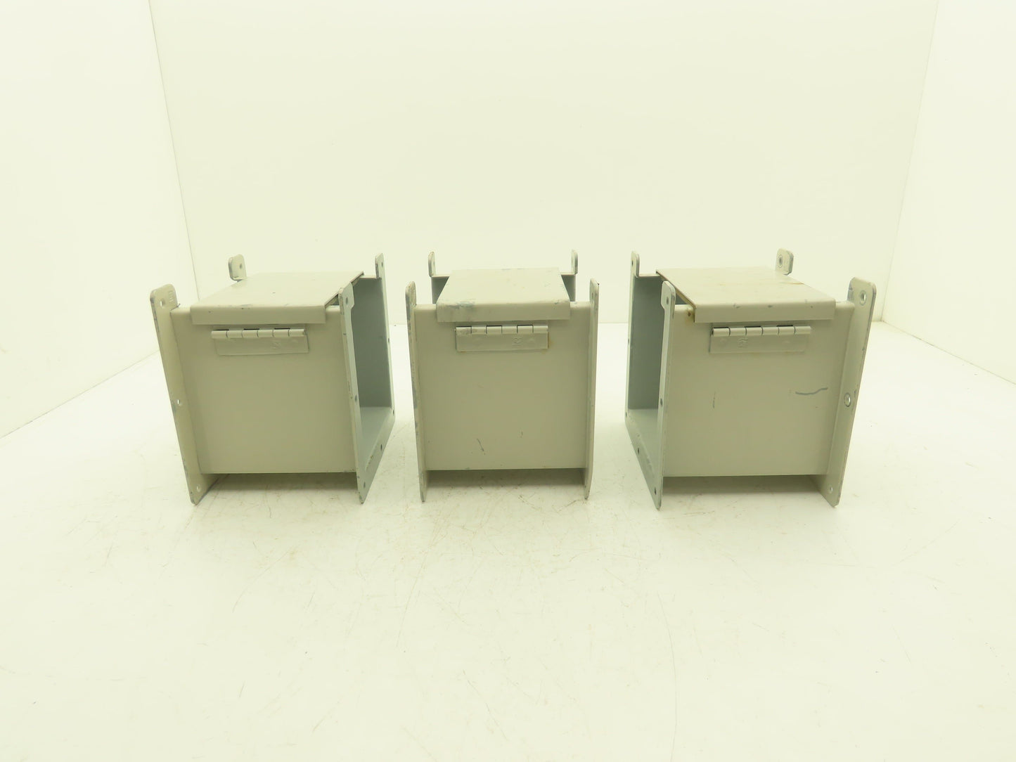 Hoffman F66L06 6"x6" Wireway Straight 6" Section Lay-in NEMA 12 Lot of 3