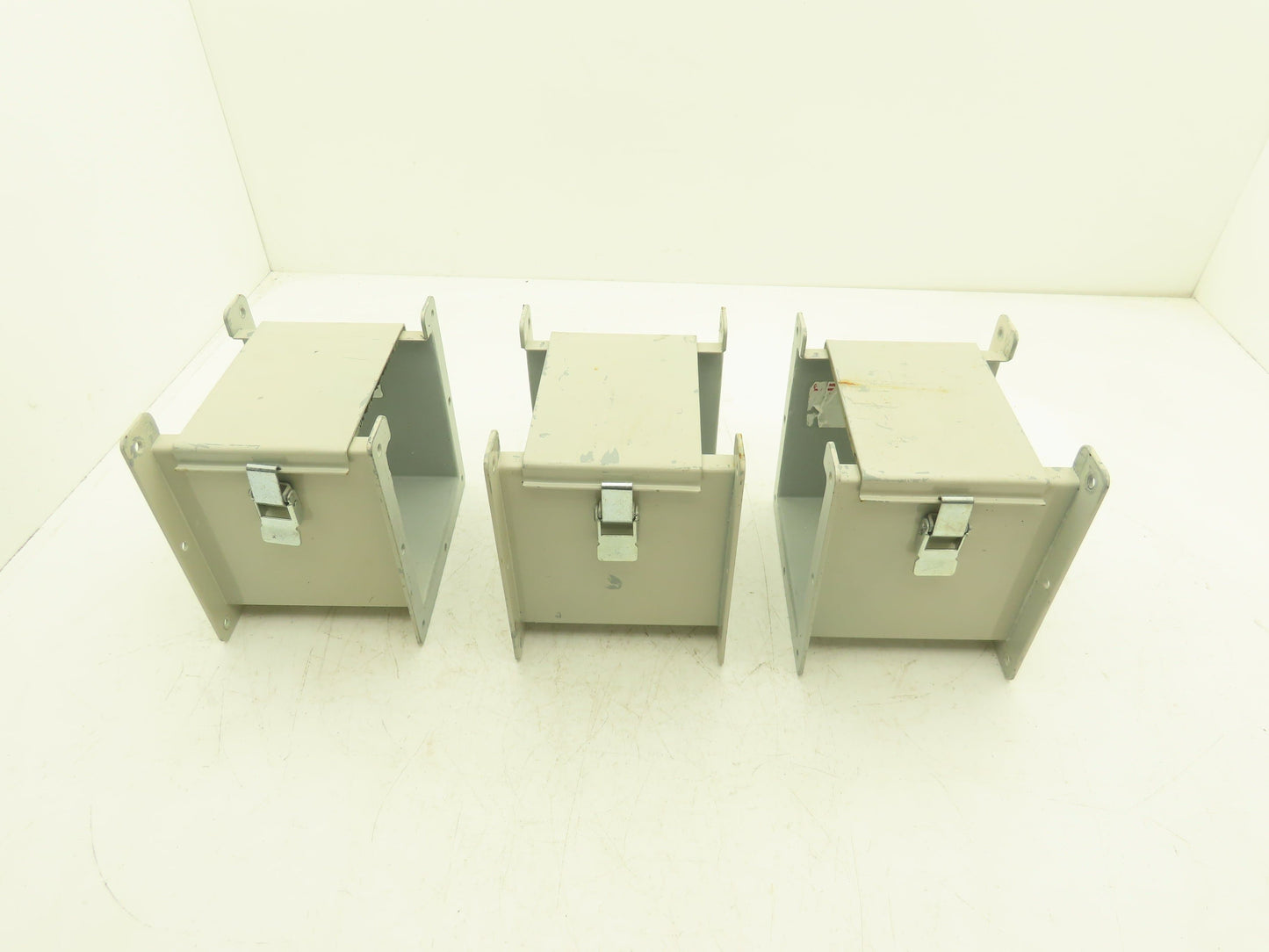 Hoffman F66L06 6"x6" Wireway Straight 6" Section Lay-in NEMA 12 Lot of 3