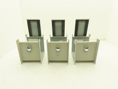 Hoffman F66L06 6"x6" Wireway Straight 6" Section Lay-in NEMA 12 Lot of 3