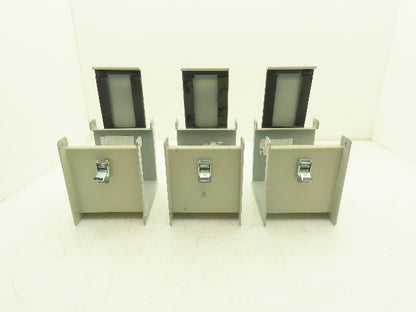 Hoffman F66L06 6"x6" Wireway Straight 6" Section Lay-in NEMA 12 Lot of 3