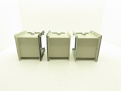 Hoffman F-66L06 6"x6" Wireway Straight 6" Section Lay-in NEMA 12 Lot of 3