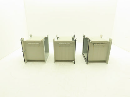 Hoffman F-66L06 6"x6" Wireway Straight 6" Section Lay-in NEMA 12 Lot of 3