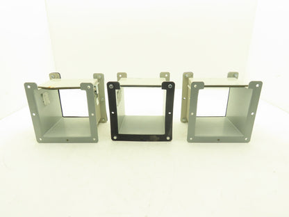 Hoffman F-66L06 6"x6" Wireway Straight 6" Section Lay-in NEMA 12 Lot of 3