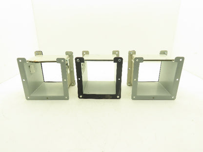 Hoffman F-66L06 6"x6" Wireway Straight 6" Section Lay-in NEMA 12 Lot of 3