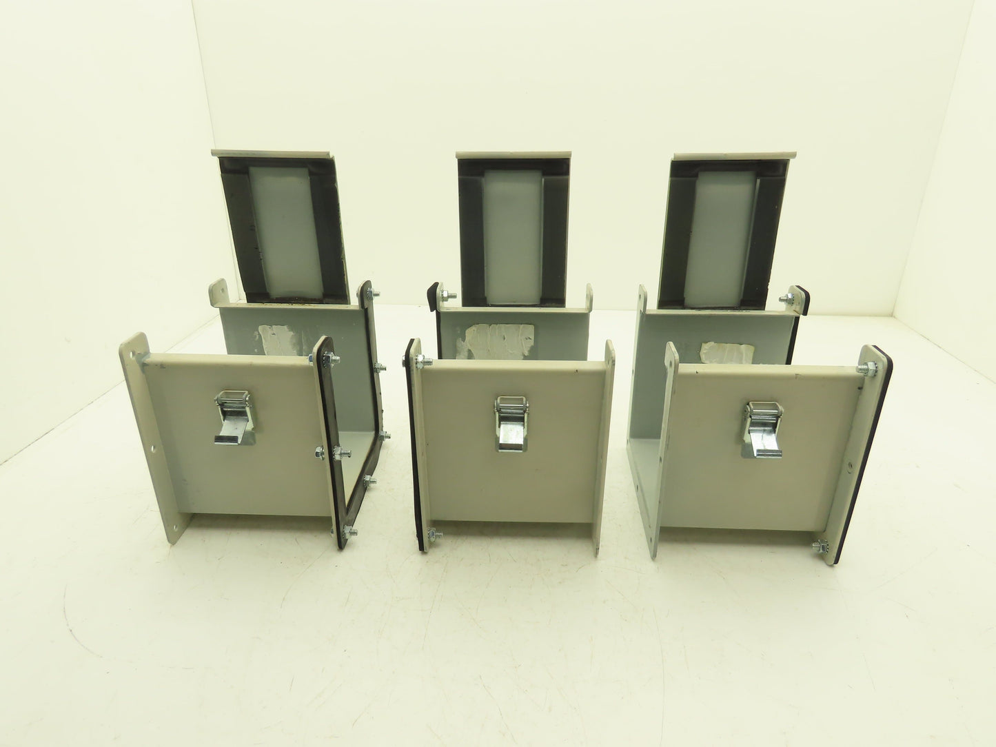 Hoffman F-66L06 6"x6" Wireway Straight 6" Section Lay-in NEMA 12 Lot of 3