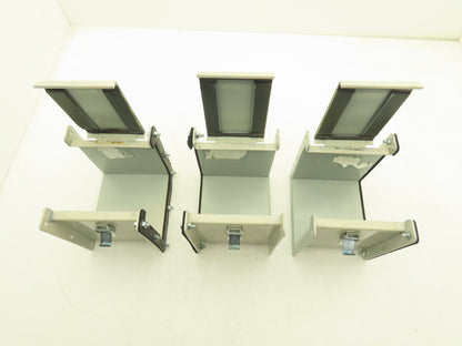 Hoffman F-66L06 6"x6" Wireway Straight 6" Section Lay-in NEMA 12 Lot of 3