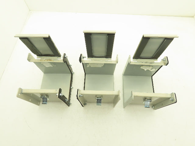 Hoffman F-66L06 6"x6" Wireway Straight 6" Section Lay-in NEMA 12 Lot of 3