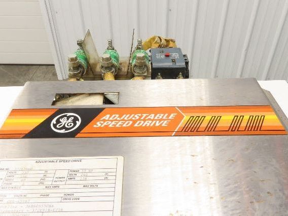 GE 372E3660 Farrel VTL Spindle DC Drive 50HP 240V 178A Adjustable Speed