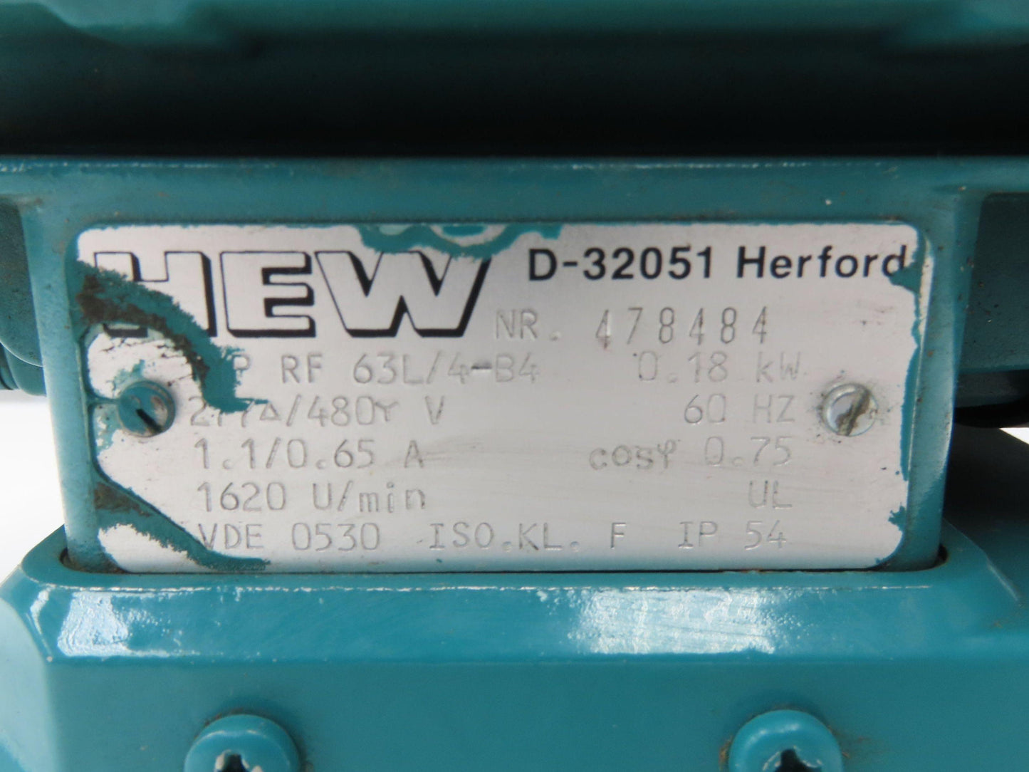 Fibro EM01.0160.1.132.08.0.0.0 Fibrotor Rotary Indexer 8 Position 3Ph 277/480v