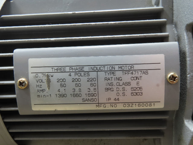 Shibaura DRP-360 III Vacuum Pump 360 l/min .75Kw 220v 3Ph Motor