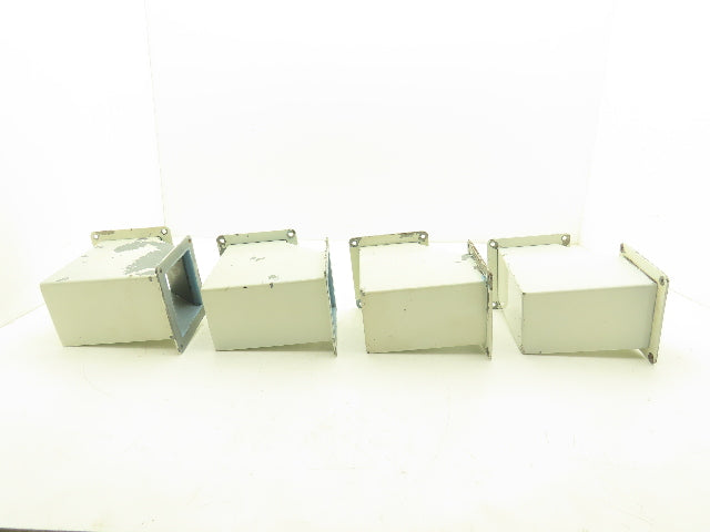 Wiegmann JWL904 4"x4" Wireway 90° Elbow Feed-Through Lot of 4