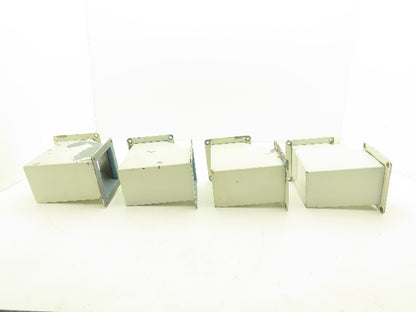 Wiegmann JWL904 4"x4" Wireway 90° Elbow Feed-Through Lot of 4