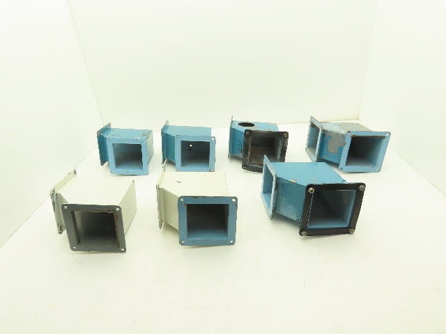 Wiegmann JWL904 4"x4" Wireway 90° Elbow Feed-Through Lot of 7