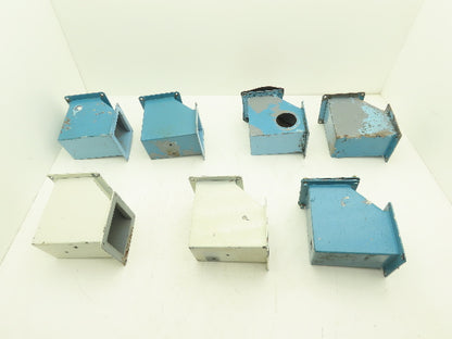 Wiegmann JWL904 4"x4" Wireway 90° Elbow Feed-Through Lot of 7