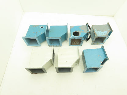 Wiegmann JWL904 4"x4" Wireway 90° Elbow Feed-Through Lot of 7