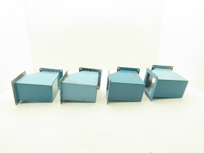 Wiegmann JWL904 4"x 4" Wireway 90° Elbow Feed-Through Lot of 4