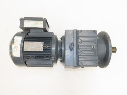 SEW Eurodrive RF67 DT90L4 Inline Gearmotor 1.5kW 230/460V 3PH 46.5 Reducer 37rpm