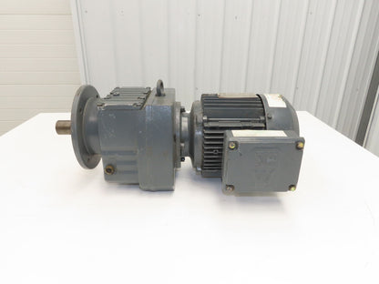 SEW Eurodrive RF67 DT90L4 Inline Gearmotor 1.5kW 230/460V 3PH 46.5 Reducer 37rpm