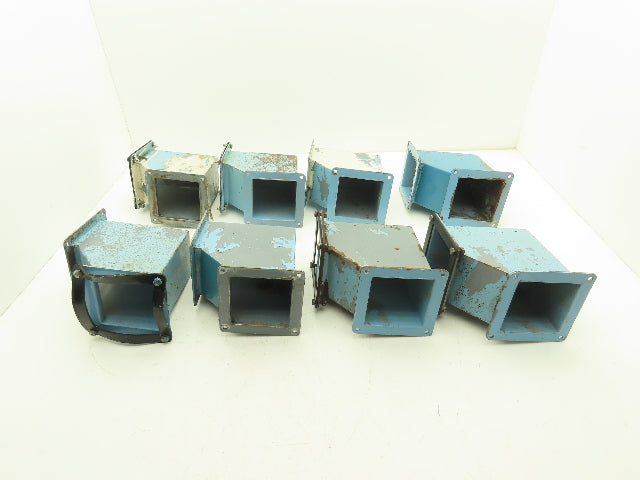 Wiegmann JWL904 4"x 4" Wireway 90° Elbow Feed-Through Lot of 8