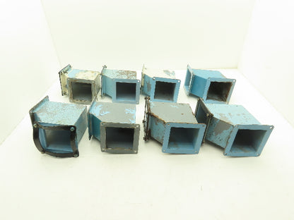 Wiegmann JWL904 4"x 4" Wireway 90° Elbow Feed-Through Lot of 8