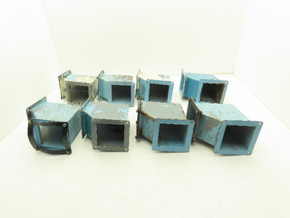 Wiegmann JWL904 4"x 4" Wireway 90° Elbow Feed-Through Lot of 8
