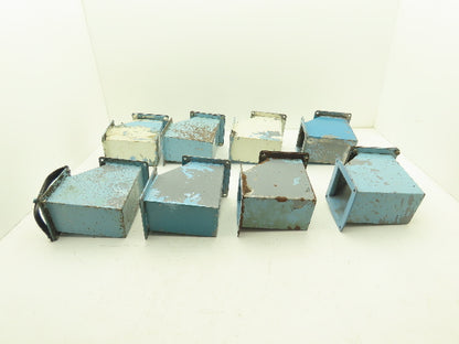 Wiegmann JWL904 4"x 4" Wireway 90° Elbow Feed-Through Lot of 8