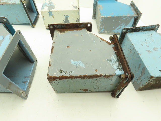 Wiegmann JWL904 4"x 4" Wireway 90° Elbow Feed-Through Lot of 8
