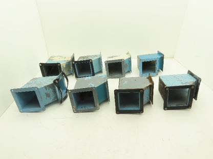 Wiegmann JWL904 4"x 4" Wireway 90° Elbow Feed-Through Lot of 8