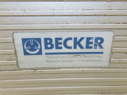 Becker Vacuum Pump Motor 3Ph 460v