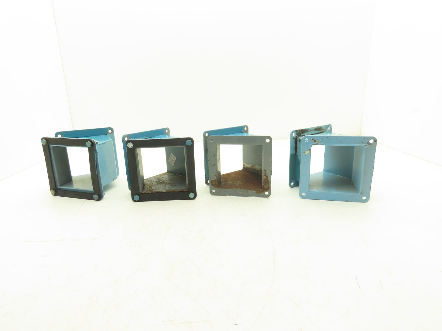 Wiegmann JWL454 4"x4" Wireway 45° Elbow Feed-Through Lot of 4