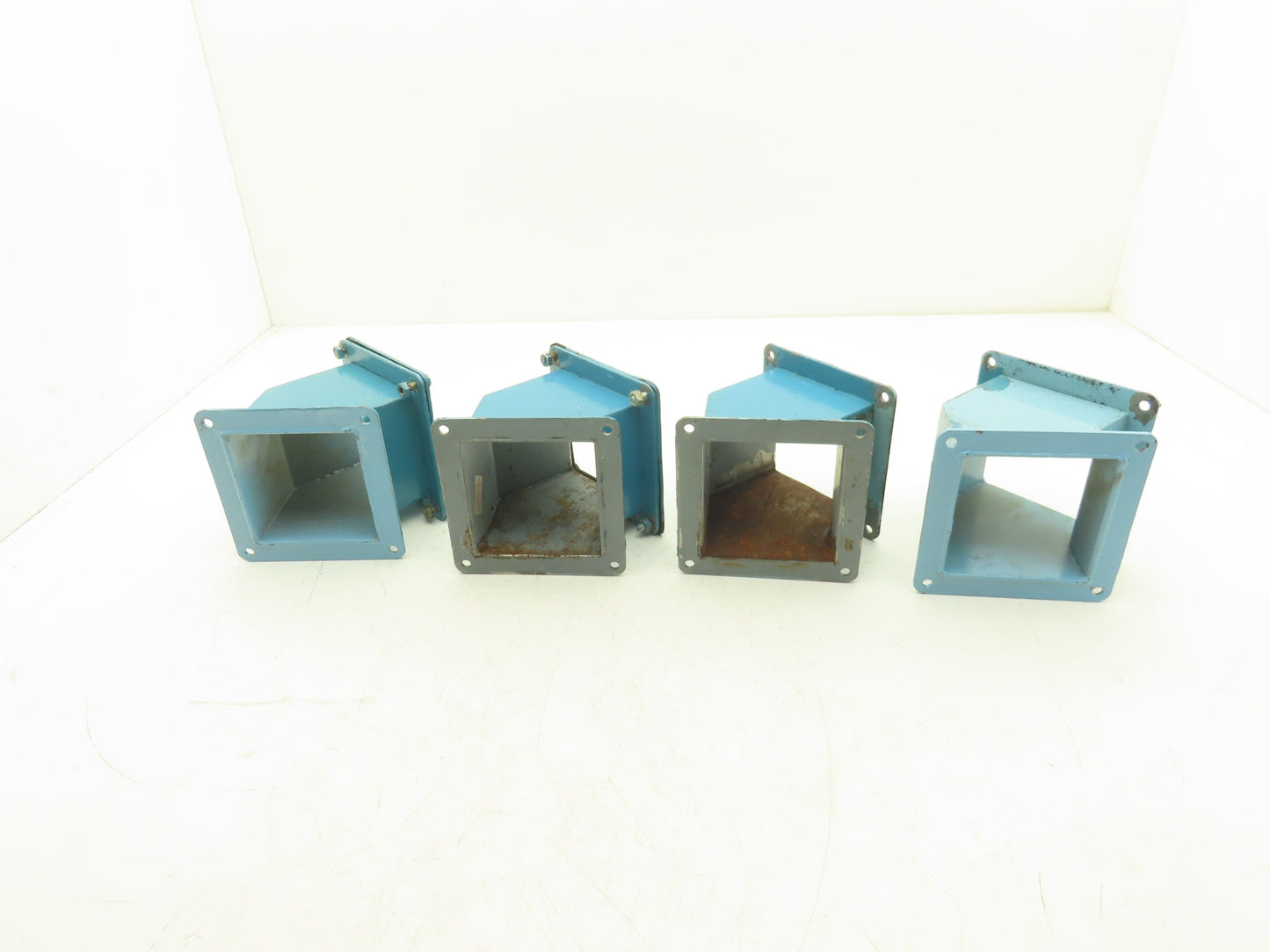 Wiegmann JWL454 4"x4" Wireway 45° Elbow Feed-Through Lot of 4