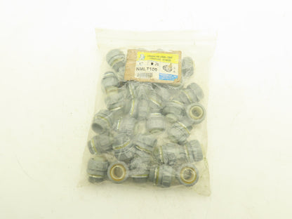 Arlington NMLT100  1" Straight Non-Metallic PVC Connector Liquid Tight Lot of 29