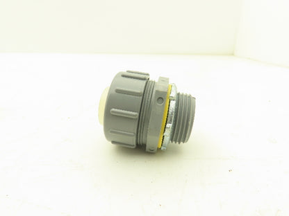 Arlington NMLT100  1" Straight Non-Metallic PVC Connector Liquid Tight Lot of 29