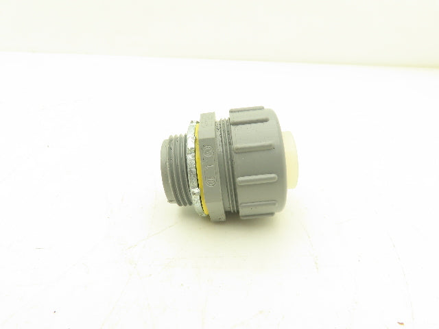 Arlington NMLT100  1" Straight Non-Metallic PVC Connector Liquid Tight Lot of 29