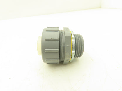 Arlington NMLT100  1" Straight Non-Metallic PVC Connector Liquid Tight Lot of 29