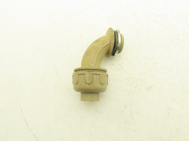 Arlington NMLT90100 1" 90° Elbow NonMetallic PVC Connector LiquidTight Lot of 13