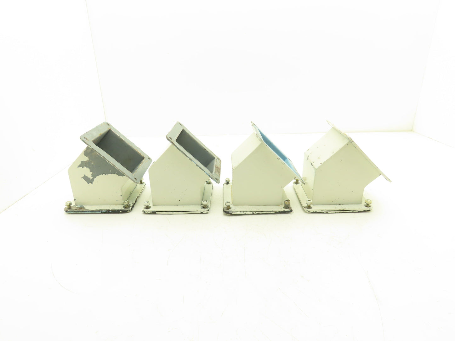 Wiegmann JWL454 4"x4" Wireway 45° Elbow Feed-Through Lot of 4