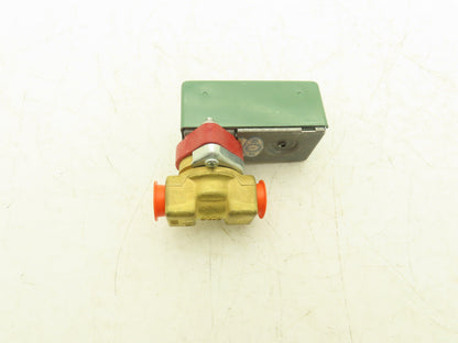Asco Red-Hat HV2268031 Brass Solenoid Valve 3/8"NPT 208-240V Normally Closed