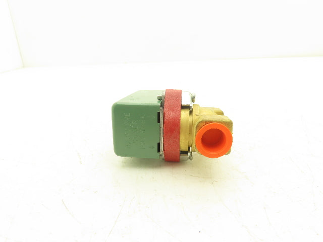Asco Red-Hat HV2268031 Brass Solenoid Valve 3/8"NPT 208-240V Normally Closed