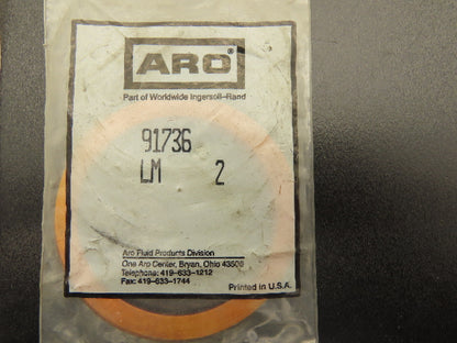 IR ARO 91736 Copper Gasket 2-1/8" ID  Lot of 12