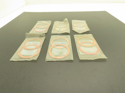 IR ARO 91736 Copper Gasket 2-1/8" ID  Lot of 12