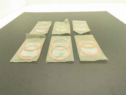 IR ARO 91736 Copper Gasket 2-1/8" ID  Lot of 12