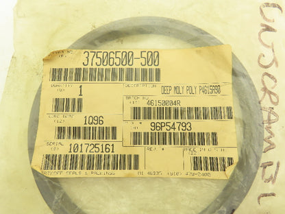 Zatkoff 37506500-500 Hydraulic Dbl Lip Rod Seal 6.5x7.25x0.5" P4615A90