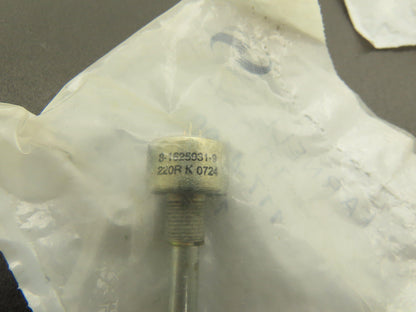 3-1625931-9 Panel Mount Potentiometer 220 Ohm 2Watt  Lot of 4