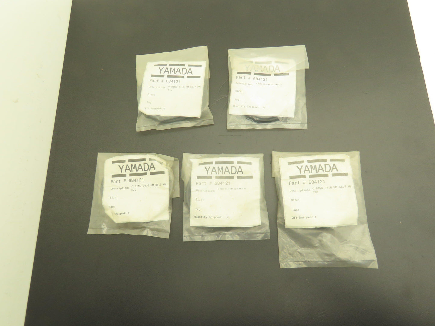 Yamada 684121 Diaphragm Pump O-Ring Seal  Lot of 20