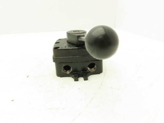 Parker PL37HP Manual Pneumatic Valve 3-Position Mantain 3/8 NPT 250 psi