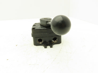 Parker PL37HP Manual Pneumatic Valve 3-Position Mantain 3/8 NPT 250 psi