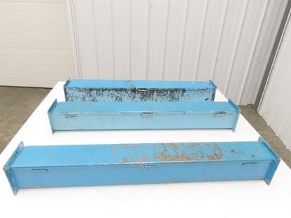 Wiegmann JW43 4"x4" Wireway Straight 36" Feed Through NEMA 12 Hoffman Lot of 3